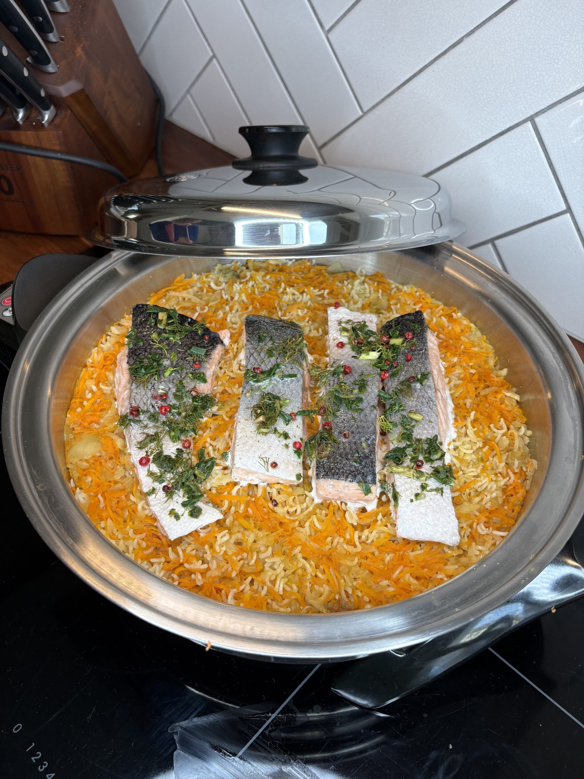 Riz saumon fenouil