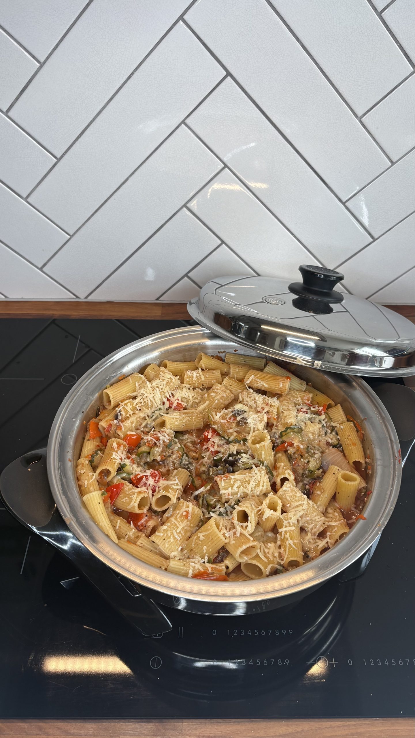 Pâtes aux légumes du sud